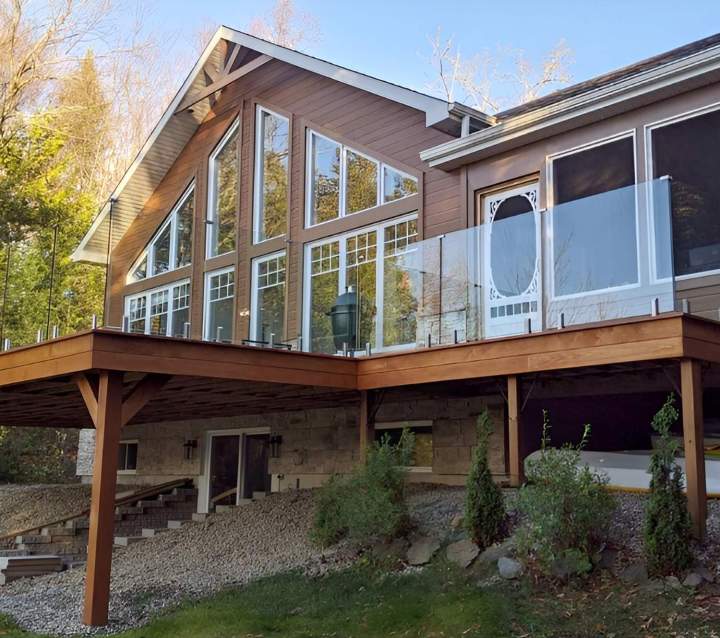 Balustrades en verre Montréal