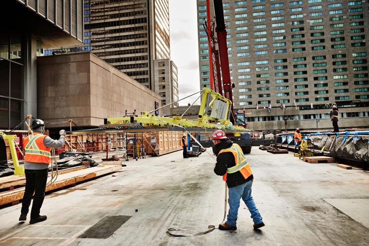 Installation de produits de verre Montréal