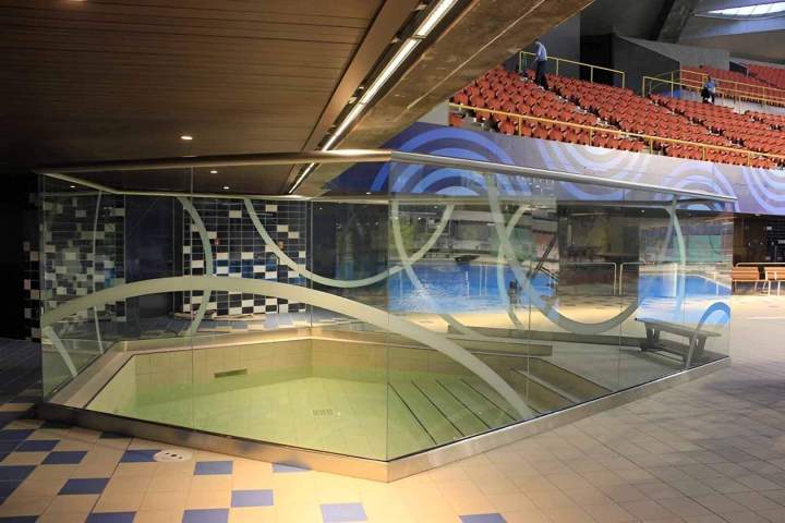 Cylindre en verre design Montréal