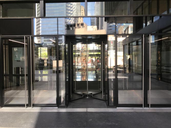 Aluminum door and frame installation Terrebonne