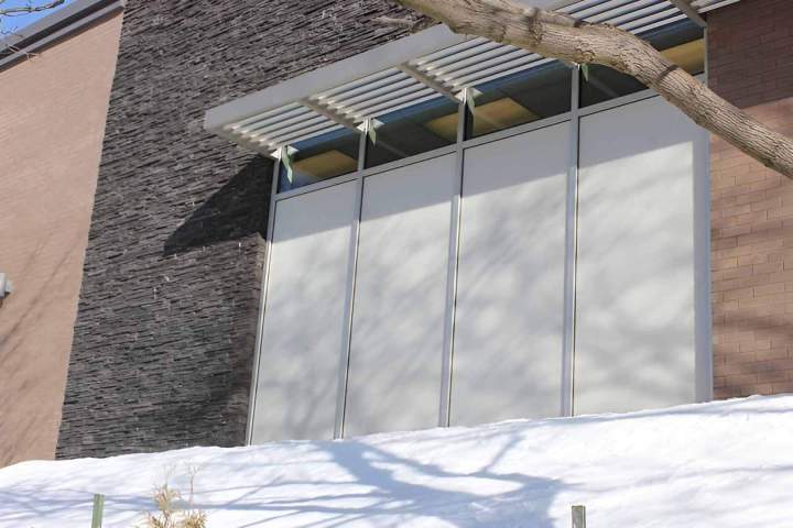 Curtain wall installation Montreal